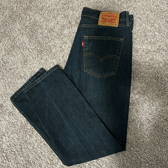 Levi's Other - Men's Levi 514 Jeans - Dark/Black Wash 34/30